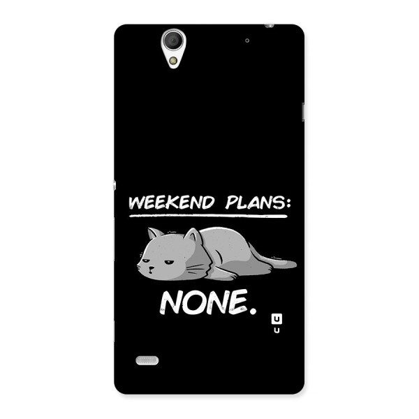 Weekend Plans None Back Case for Xperia C4