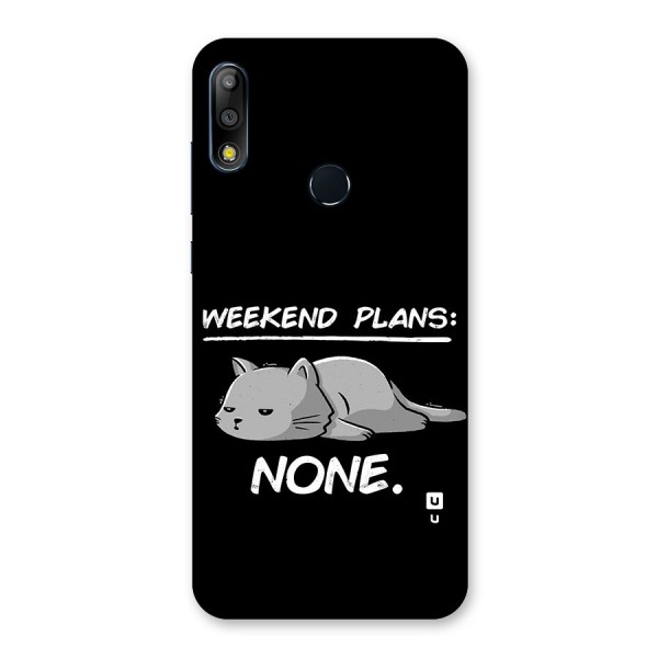 Weekend Plans None Back Case for Zenfone Max Pro M2