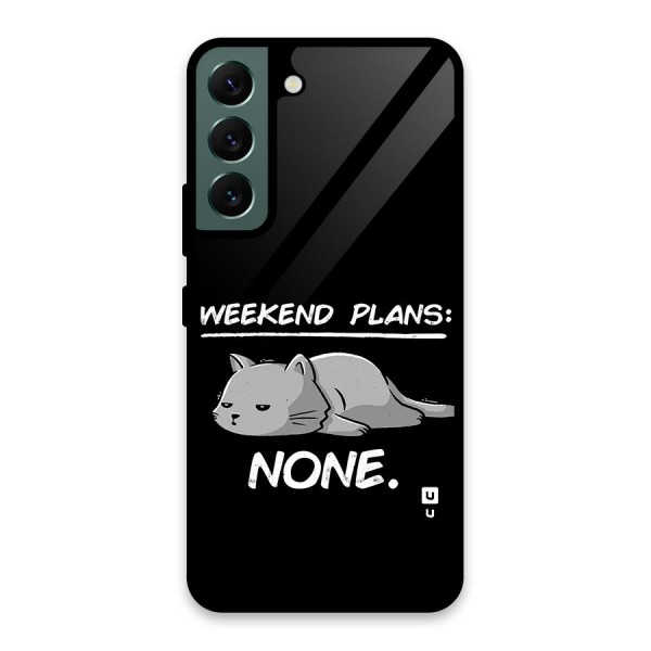 Weekend Plans None Glass Back Case for Galaxy S22 5G