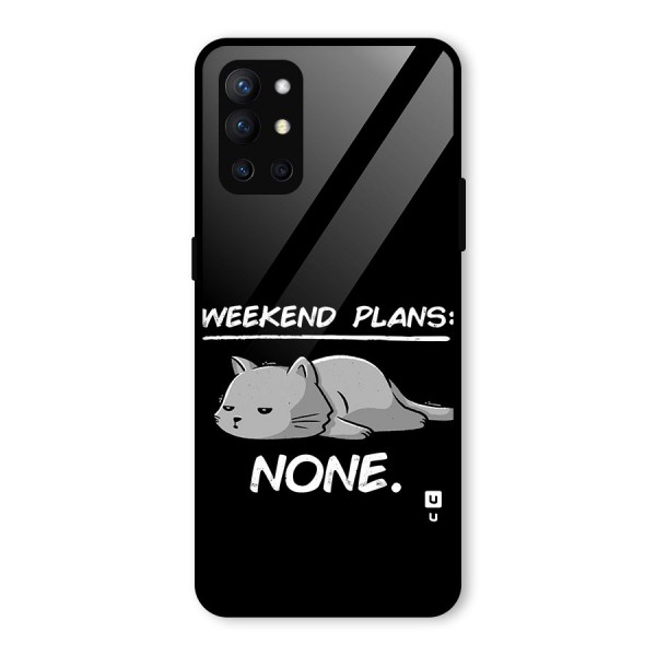 Weekend Plans None Glass Back Case for OnePlus 9R