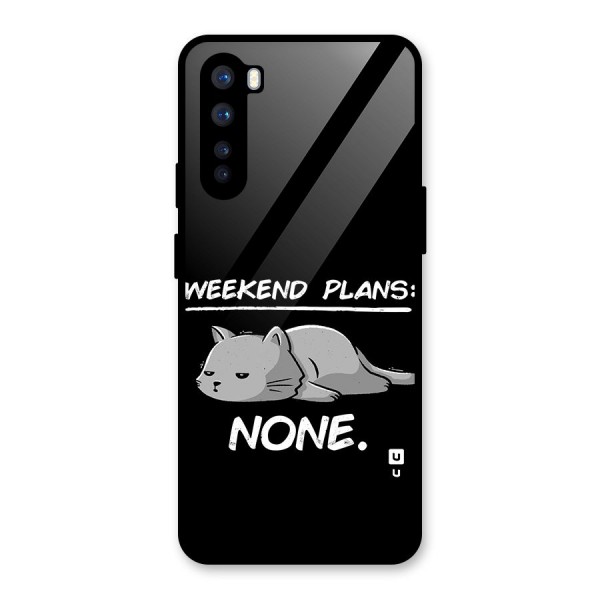 Weekend Plans None Glass Back Case for OnePlus Nord