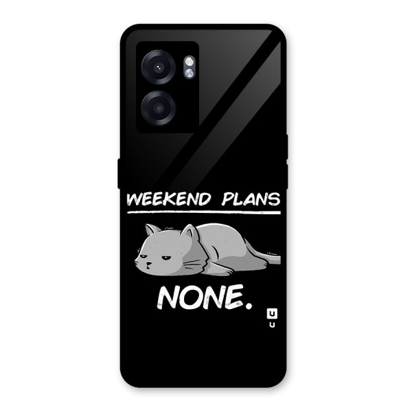 Weekend Plans None Glass Back Case for Oppo K10 (5G)