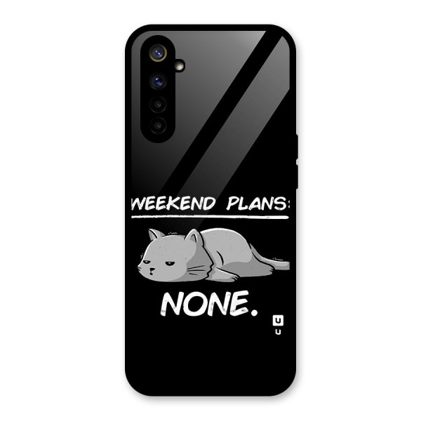 Weekend Plans None Glass Back Case for Realme 6