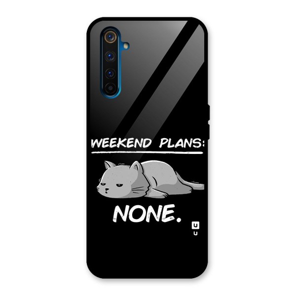 Weekend Plans None Glass Back Case for Realme 6 Pro