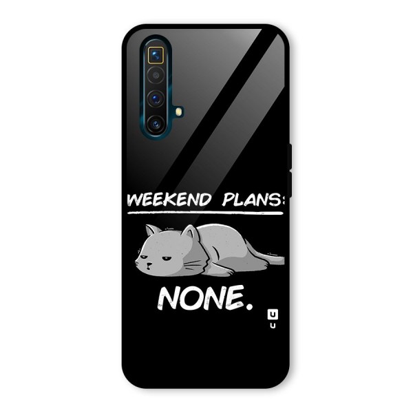 Weekend Plans None Glass Back Case for Realme X3 SuperZoom