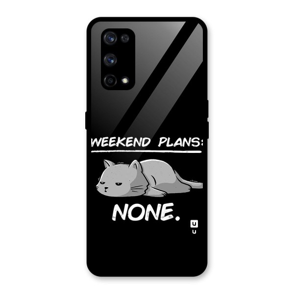 Weekend Plans None Glass Back Case for Realme X7 Pro