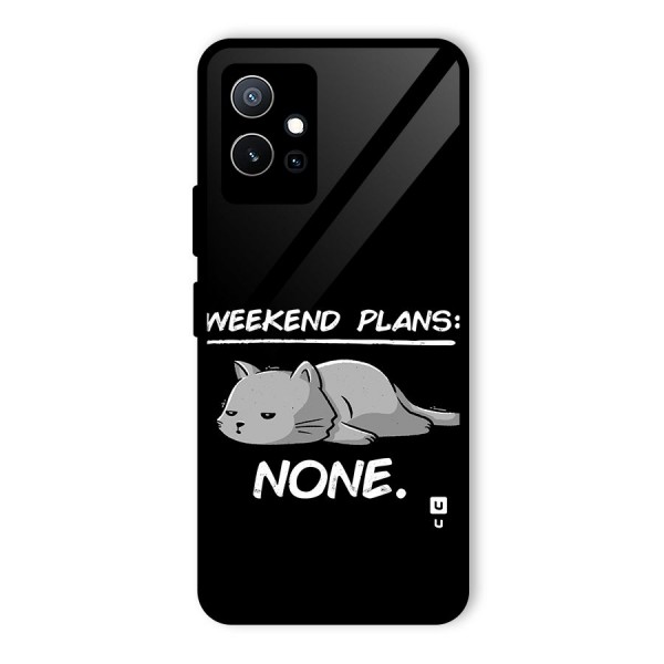 Weekend Plans None Glass Back Case for Vivo T1 5G