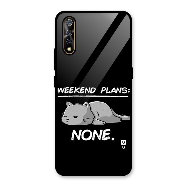 Weekend Plans None Glass Back Case for Vivo Z1x