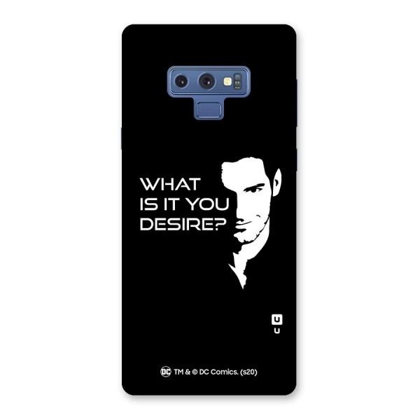 What Do You Desire Back Case for Galaxy Note 9