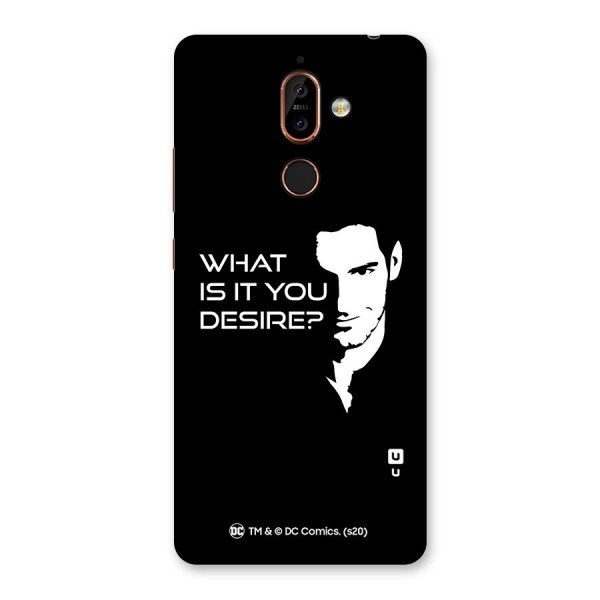 What Do You Desire Back Case for Nokia 7 Plus