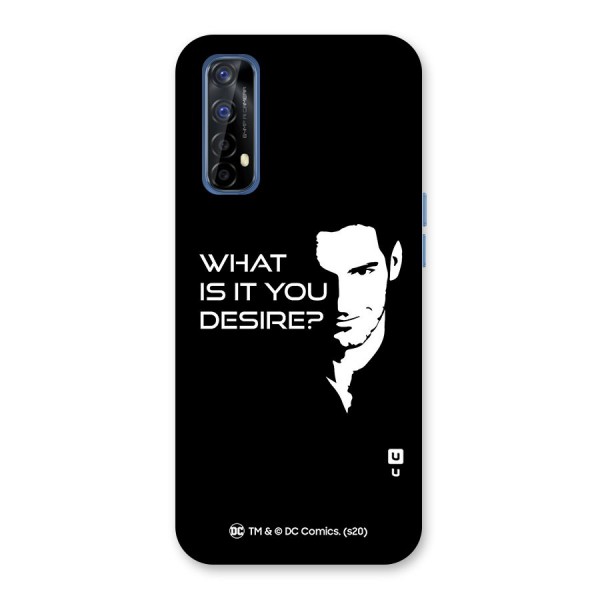 What Do You Desire Back Case for Realme 7