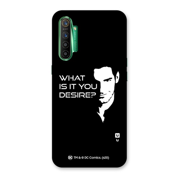 What Do You Desire Back Case for Realme X2