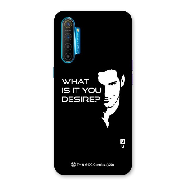 What Do You Desire Back Case for Realme XT