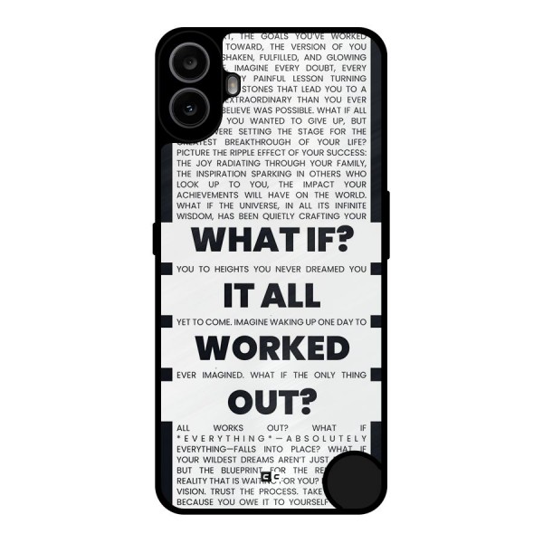 What If Metal Back Case for Nothing CMF Phone 1