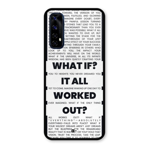 What If Metal Back Case for Realme Narzo 20 Pro