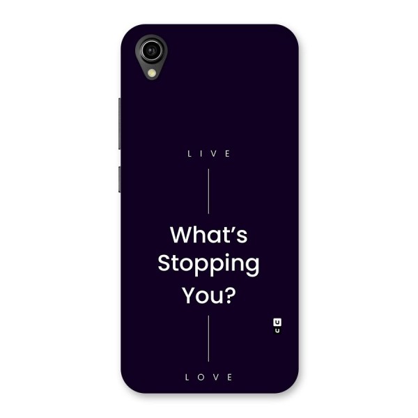 What Stopping You Back Case for Vivo Y91i