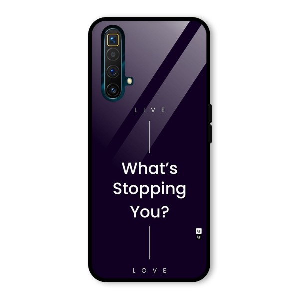 What Stopping You Glass Back Case for Realme X3 SuperZoom