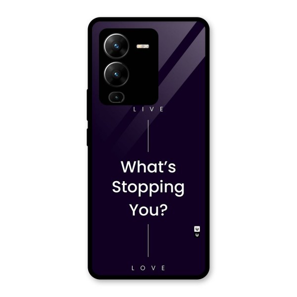 What Stopping You Glass Back Case for Vivo V25 Pro