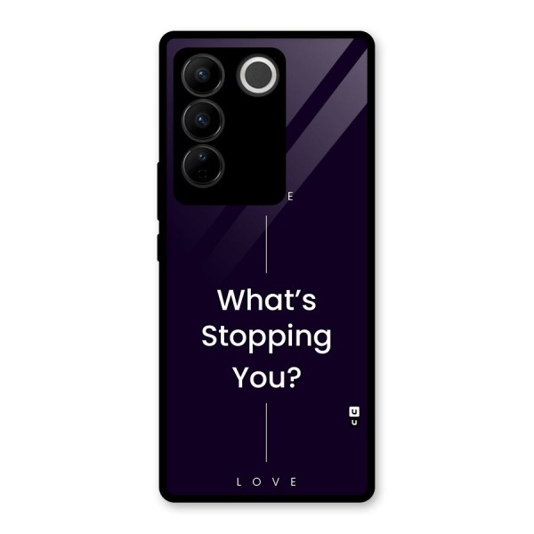 What Stopping You Glass Back Case for Vivo V27 Pro