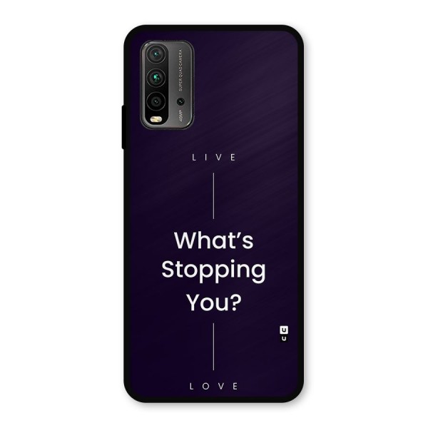 What Stopping You Metal Back Case for Redmi 9 Power