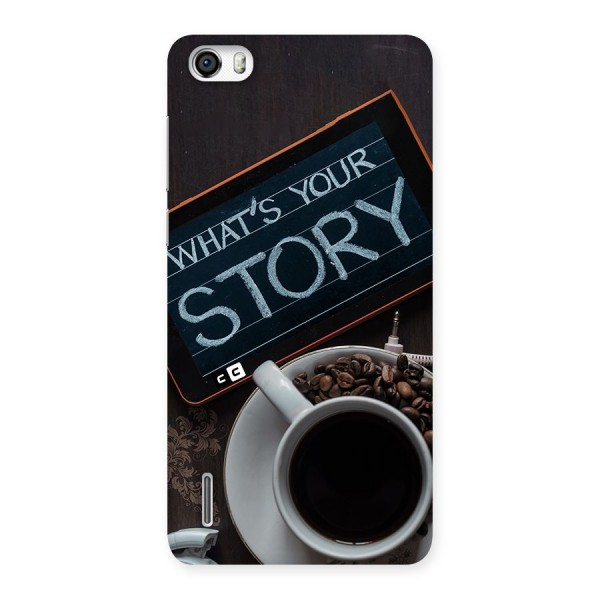 Whats Your Story Back Case for Honor 6