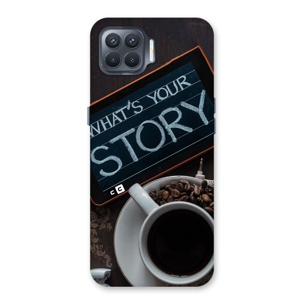 Whats Your Story Back Case for Oppo F17 Pro