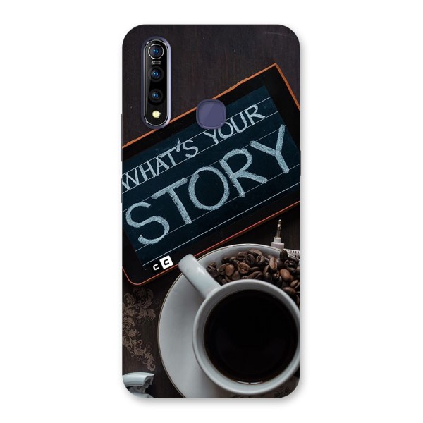 Whats Your Story Back Case for Vivo Z1 Pro