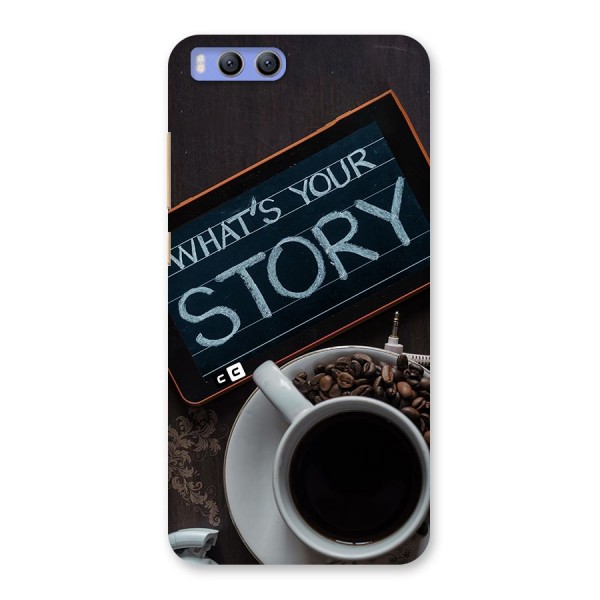Whats Your Story Back Case for Xiaomi Mi 6