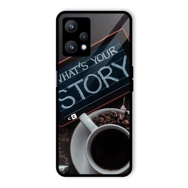 Whats Your Story Glass Back Case for Realme 9 Pro 5G