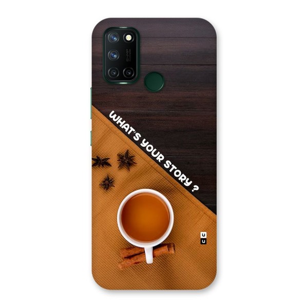 Whats Your Tea Story Back Case for Realme C17