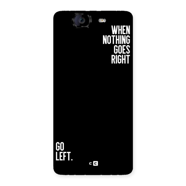 When Nothing Goes Right Back Case for Canvas Knight A350