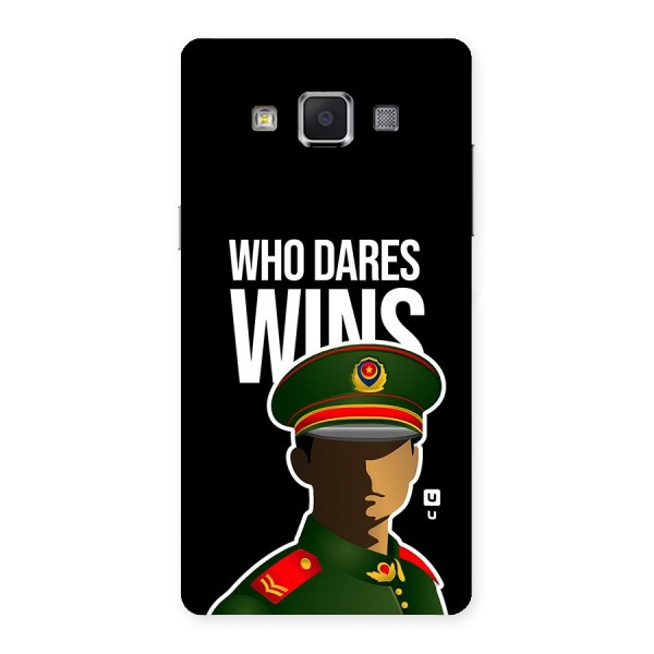 Who Dares Wins Back Case for Galaxy A5