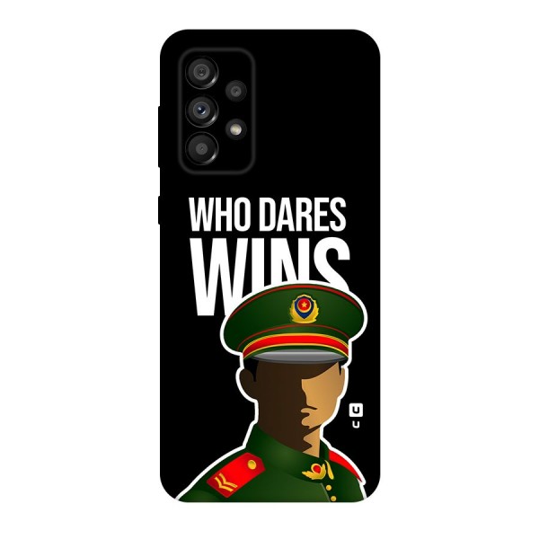 Who Dares Wins Back Case for Galaxy A73 5G