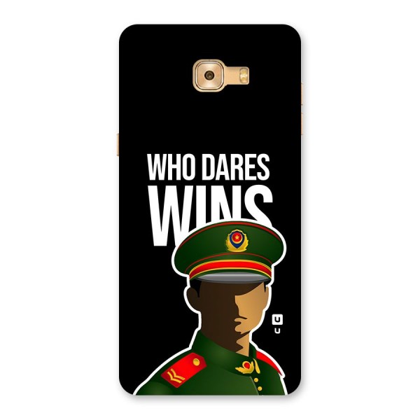 Who Dares Wins Back Case for Galaxy C9 Pro