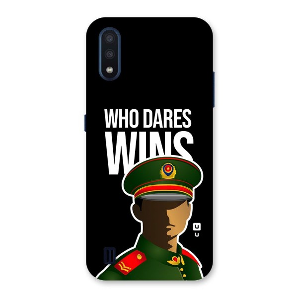 Who Dares Wins Back Case for Galaxy M01