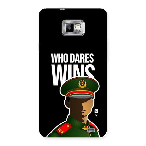 Who Dares Wins Back Case for Galaxy S2