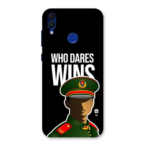 Who Dares Wins Back Case for Honor 8C