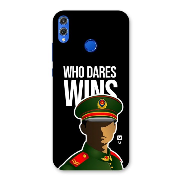 Who Dares Wins Back Case for Honor 8X