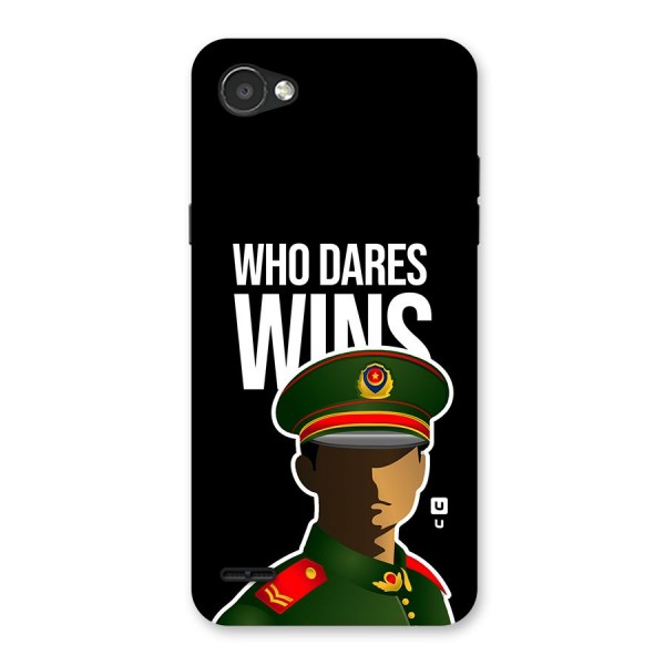 Who Dares Wins Back Case for LG Q6
