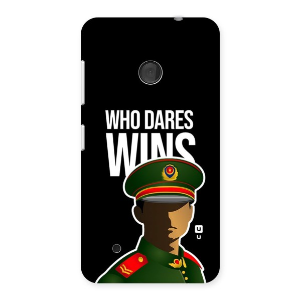 Who Dares Wins Back Case for Lumia 530