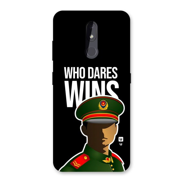 Who Dares Wins Back Case for Nokia 3.2