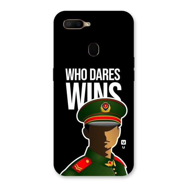 Who Dares Wins Back Case for Oppo A5s