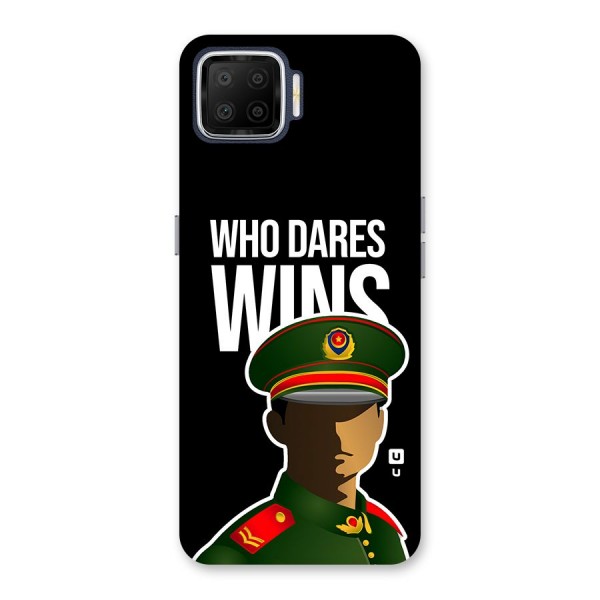 Who Dares Wins Back Case for Oppo F17