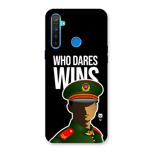 Who Dares Wins Back Case for Realme 5s