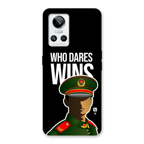 Who Dares Wins Back Case for Realme GT Neo 3