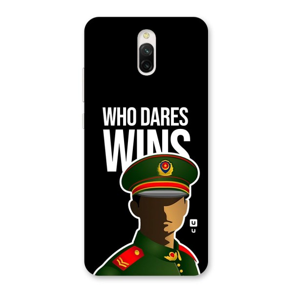 Who Dares Wins Back Case for Redmi 8A Dual