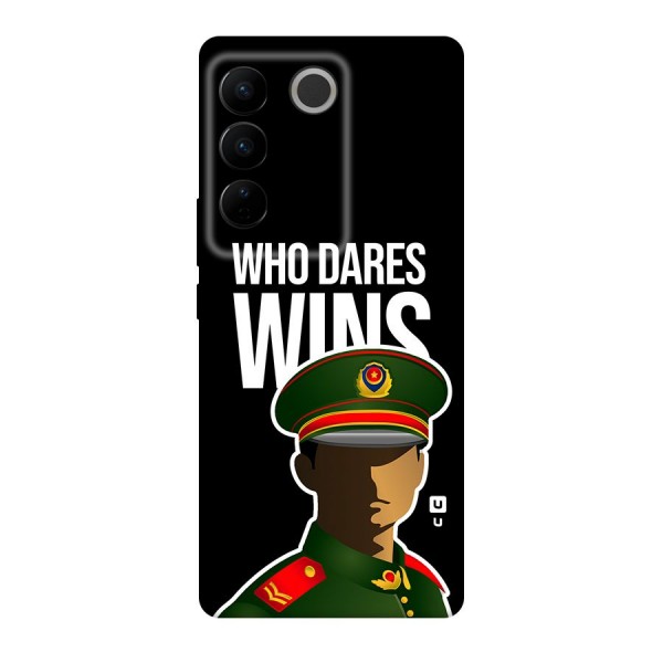 Who Dares Wins Back Case for Vivo V27