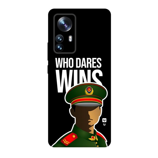 Who Dares Wins Back Case for Xiaomi 12 Pro