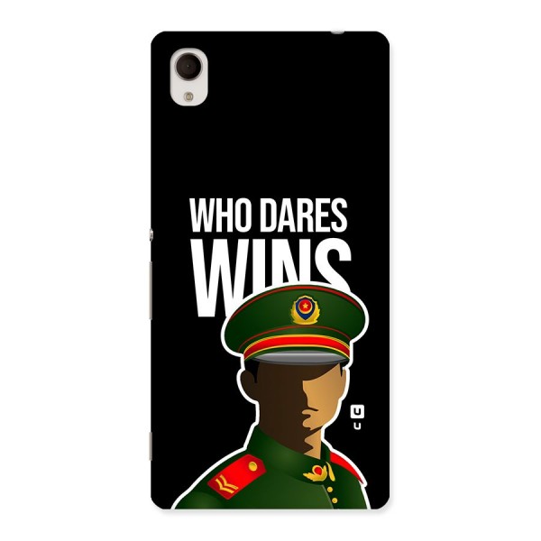 Who Dares Wins Back Case for Xperia M4 Aqua