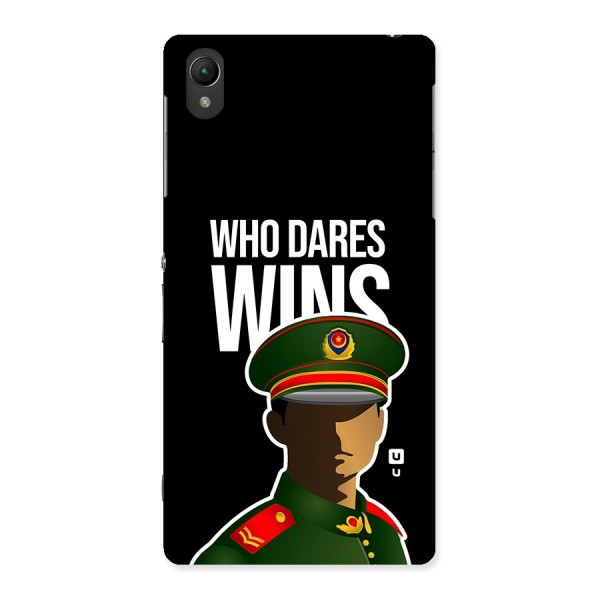 Who Dares Wins Back Case for Xperia Z2